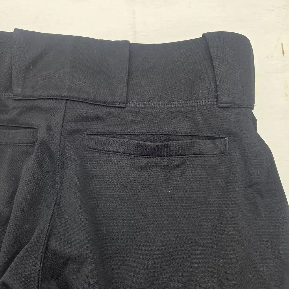 Nike YOUTH Large Baseball Athletic Pants Trousers Black Breathable